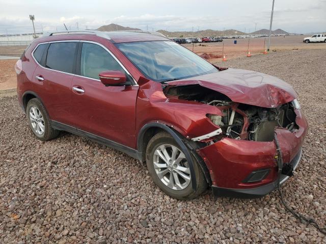 5N1AT2MT8FC889418 - 2015 NISSAN ROGUE S RED photo 4