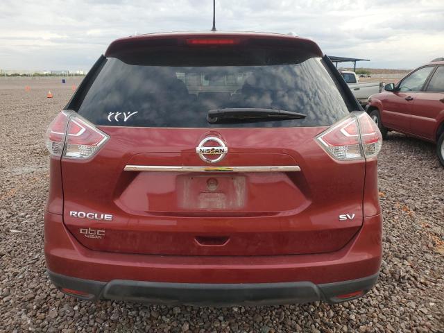 5N1AT2MT8FC889418 - 2015 NISSAN ROGUE S RED photo 6