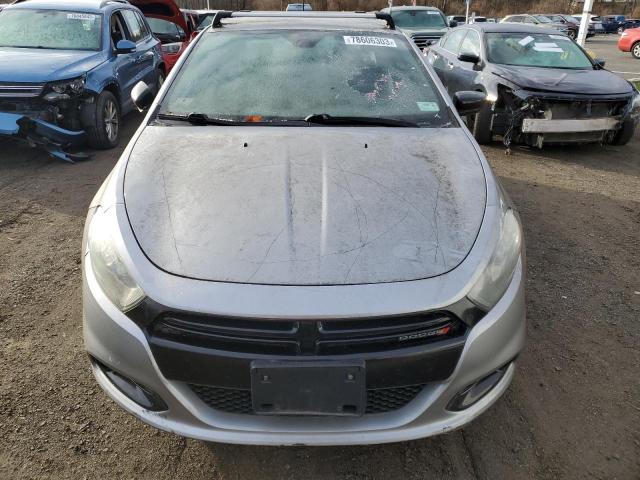 1C3CDFBB9GD645160 - 2016 DODGE DART SXT SILVER photo 5