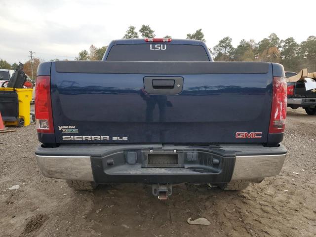 3GTP2VE34BG124926 - 2011 GMC SIERRA K1500 SLE BLUE photo 6