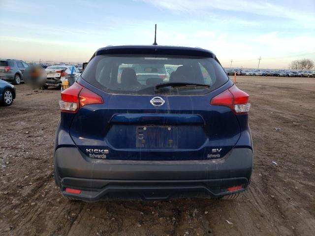 3N1CP5CU1JL537357 - 2018 NISSAN KICKS S BLUE photo 6