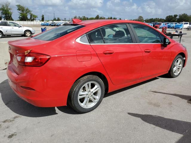 1G1BE5SM2J7229613 - 2018 CHEVROLET CRUZE LT RED photo 3