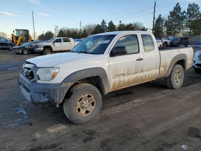 5TFUX4EN6EX029011 - 2014 TOYOTA TACOMA ACCESS CAB WHITE photo 1