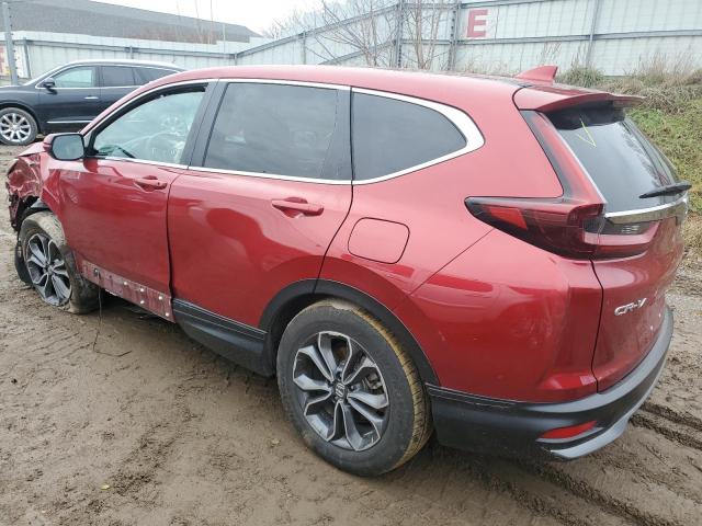 7FARW2H53ME007022 - 2021 HONDA CR-V EX RED photo 2