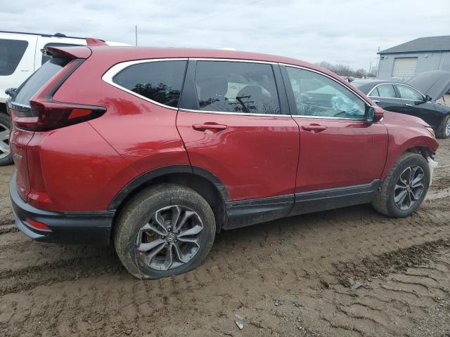 7FARW2H53ME007022 - 2021 HONDA CR-V EX RED photo 3