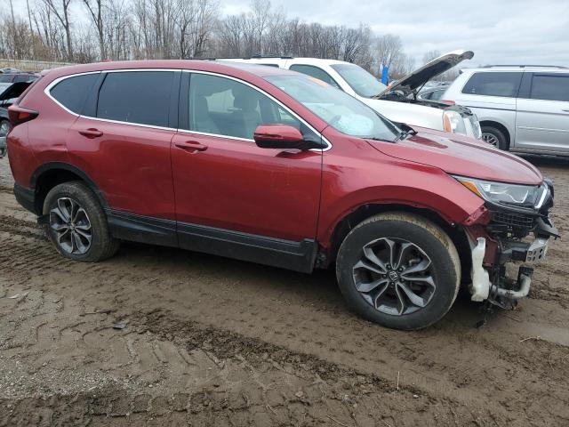 7FARW2H53ME007022 - 2021 HONDA CR-V EX RED photo 4