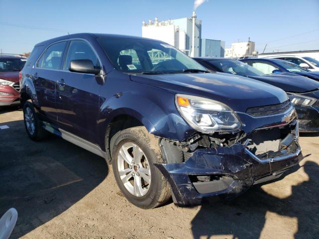 2GNALBEK7H1564690 - 2017 CHEVROLET EQUINOX LS BLUE photo 4