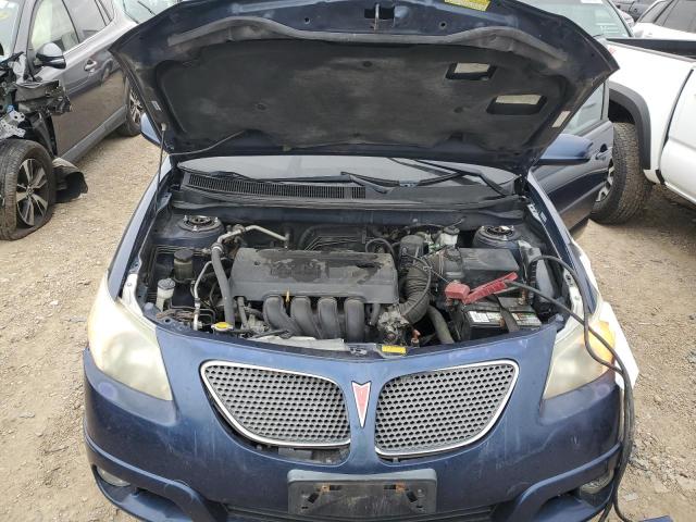 5Y2SM63865Z413190 - 2005 PONTIAC VIBE BLUE photo 11