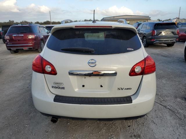 JN8AS5MV7BW293062 - 2011 NISSAN ROGUE S WHITE photo 6