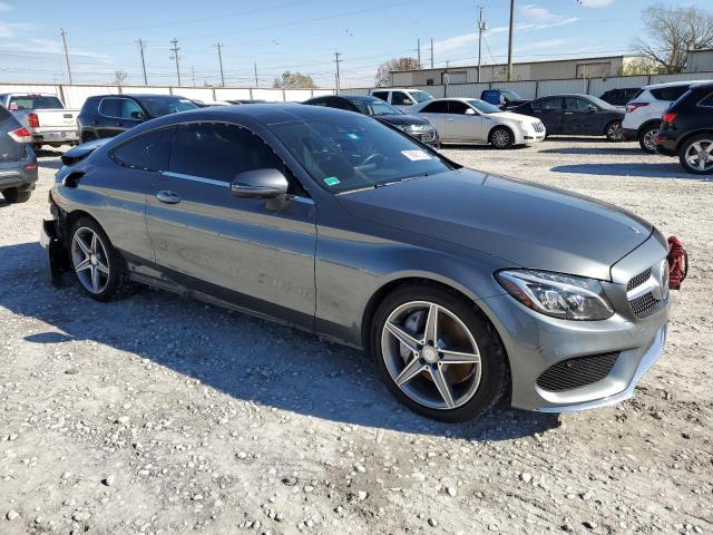 WDDWJ4JB2HF410909 - 2017 MERCEDES-BENZ C 300 GRAY photo 4