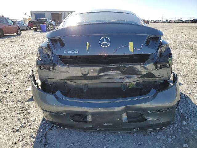 WDDWJ4JB2HF410909 - 2017 MERCEDES-BENZ C 300 GRAY photo 6