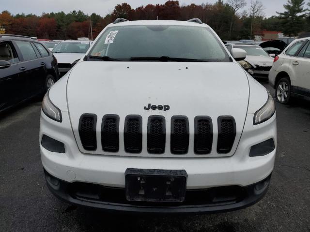 1C4PJMCB2EW285918 - 2014 JEEP CHEROKEE LATITUDE WHITE photo 5