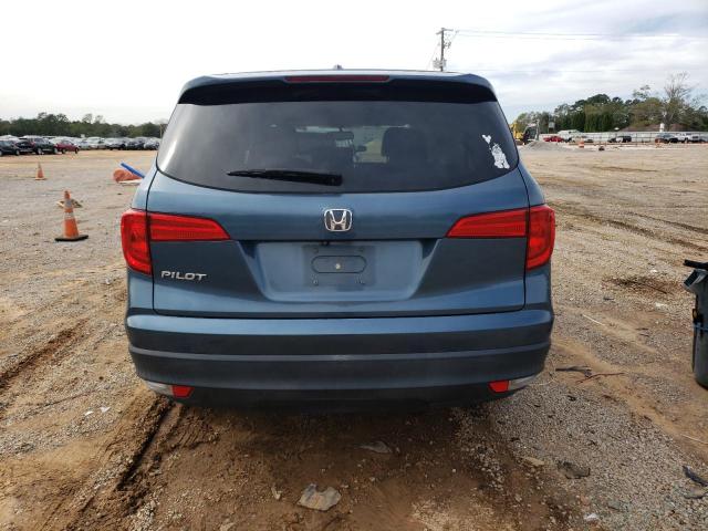 5FNYF5H50JB007614 - 2018 HONDA PILOT EXL TEAL photo 6