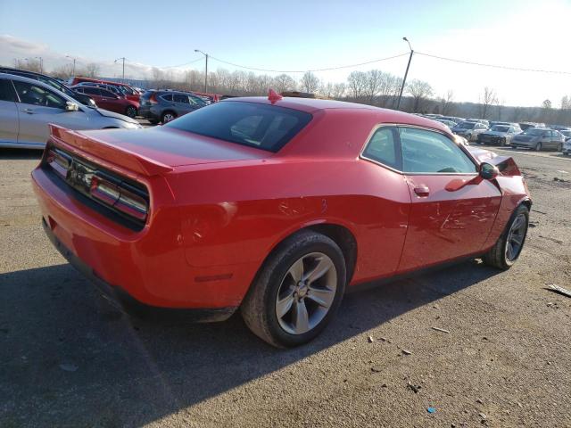 2C3CDZAG6KH752001 - 2019 DODGE CHALLENGER SXT RED photo 3