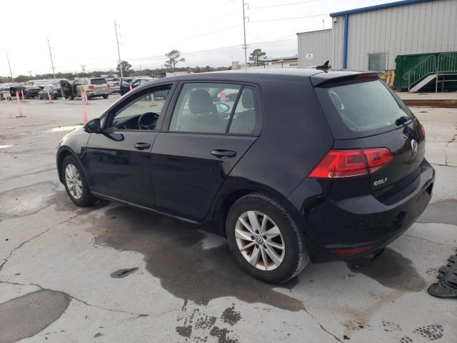 3VW217AUXFM027841 - 2015 VOLKSWAGEN GOLF BLACK photo 2