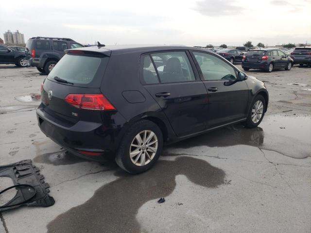 3VW217AUXFM027841 - 2015 VOLKSWAGEN GOLF BLACK photo 3