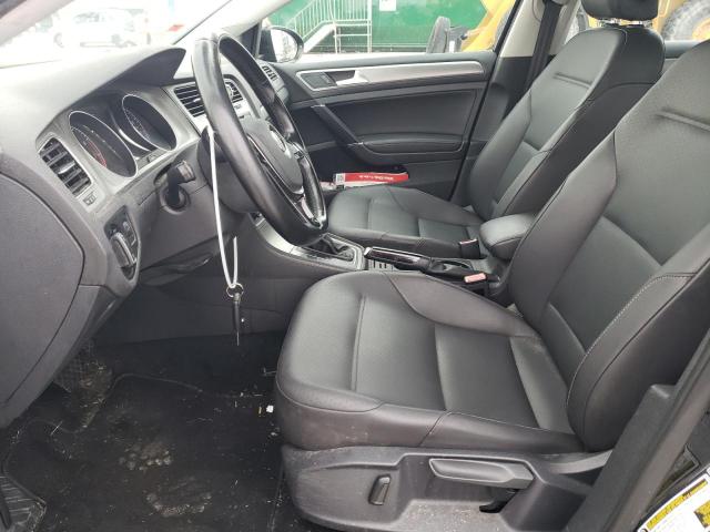 3VW217AUXFM027841 - 2015 VOLKSWAGEN GOLF BLACK photo 7