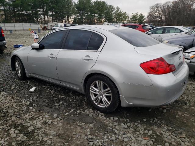 JN1CV6AP7CM933035 - 2012 INFINITI G37 BASE SILVER photo 2