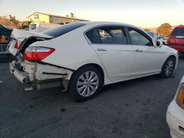 1HGCR2F88DA275239 - 2013 HONDA ACCORD EXL WHITE photo 3