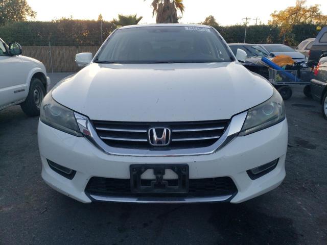 1HGCR2F88DA275239 - 2013 HONDA ACCORD EXL WHITE photo 5