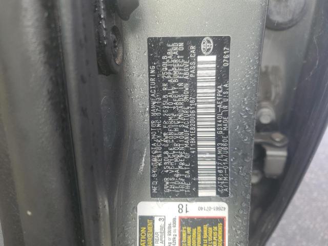 4T1BK1EB2DU061167 - 2013 TOYOTA AVALON BASE 青色 照片 12