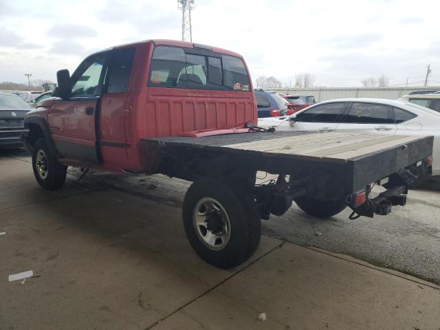 1B7KF23Z7YJ177387 - 2000 DODGE RAM 2500 RED photo 2