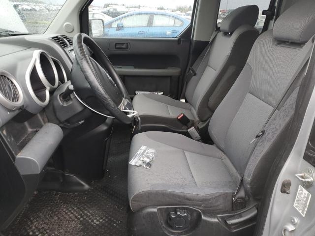 5J6YH28768L014594 - 2008 HONDA ELEMENT EX SILVER photo 7