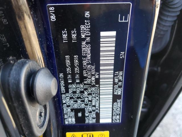 JTJYARBZ2K2132214 - 2019 LEXUS NX 300 BASE 黑色 照片 12