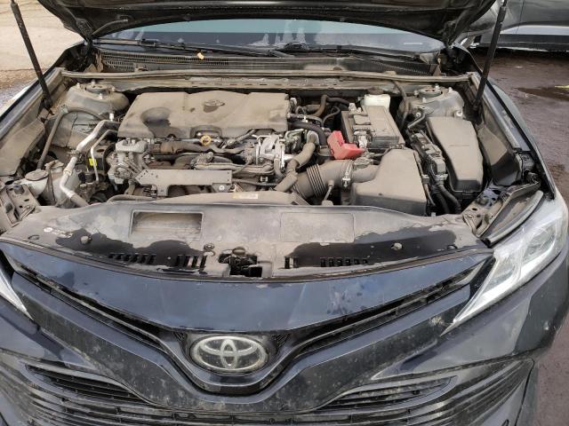 4T1B11HK3JU070681 - 2018 TOYOTA CAMRY L BLACK photo 11