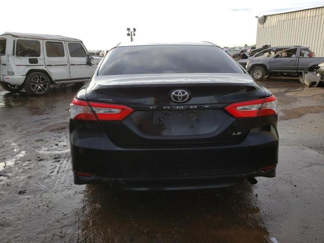 4T1B11HK3JU070681 - 2018 TOYOTA CAMRY L BLACK photo 6