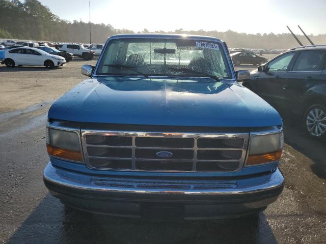 1FTEX15YXSKA33682 - 1995 FORD F150 BLUE photo 5