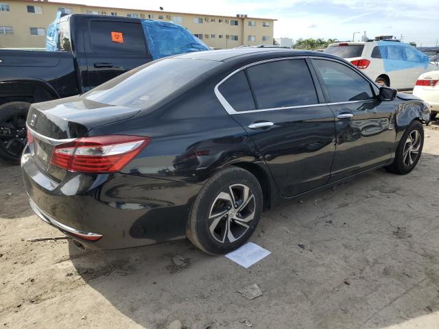 1HGCR2F39HA158036 - 2017 HONDA ACCORD LX BLACK photo 3