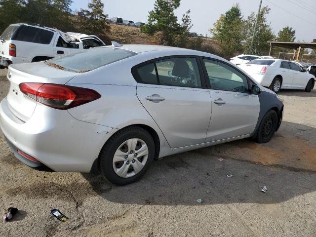 3KPFK4A76JE202504 - 2018 KIA FORTE LX GRAY photo 3