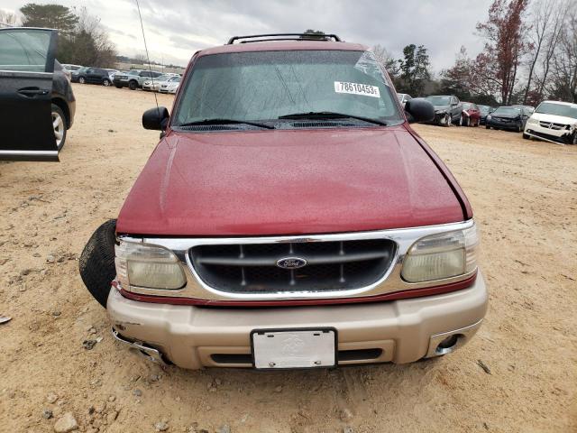 1FMZU74E31ZA31553 - 2001 FORD EXPLORER EDDIE BAUER RED photo 5