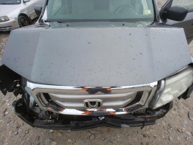 5FNYF4H27AB031246 - 2010 HONDA PILOT LX GRAY photo 12