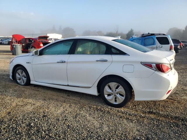 KMHEC4A43FA137034 - 2015 HYUNDAI SONATA HYBRID WHITE photo 2