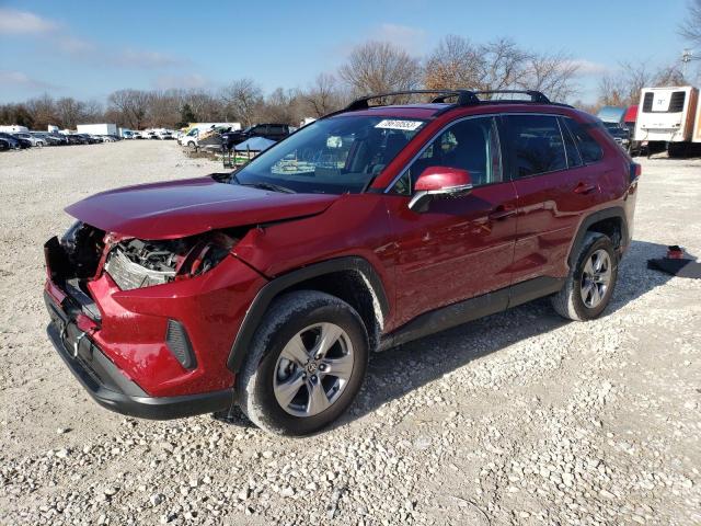 2T3W1RFV7NW228353 - 2022 TOYOTA RAV4 XLE MAROON photo 1