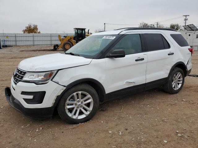 1FM5K7B83HGA78797 - 2017 FORD EXPLORER WHITE photo 1