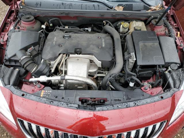 2G4GM5EXXH9123615 - 2017 BUICK REGAL 勃艮第红 照片 11