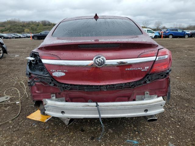 2G4GM5EXXH9123615 - 2017 BUICK REGAL 勃艮第红 照片 6