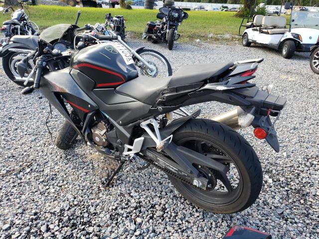 MLHNC5117J5400026 - 2018 HONDA CBR300 R BLACK photo 3