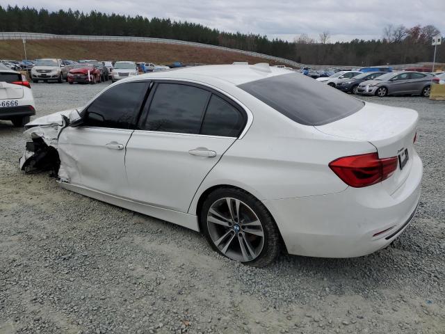 WBA8D9G55HNU59372 - 2017 BMW 330 XI WHITE photo 2