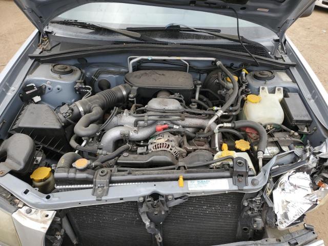 JF1SG65605H702743 - 2005 SUBARU FORESTER 2.5XS Серебристый фото 11