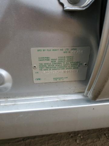 JF1SG65605H702743 - 2005 SUBARU FORESTER 2.5XS Серебристый фото 13