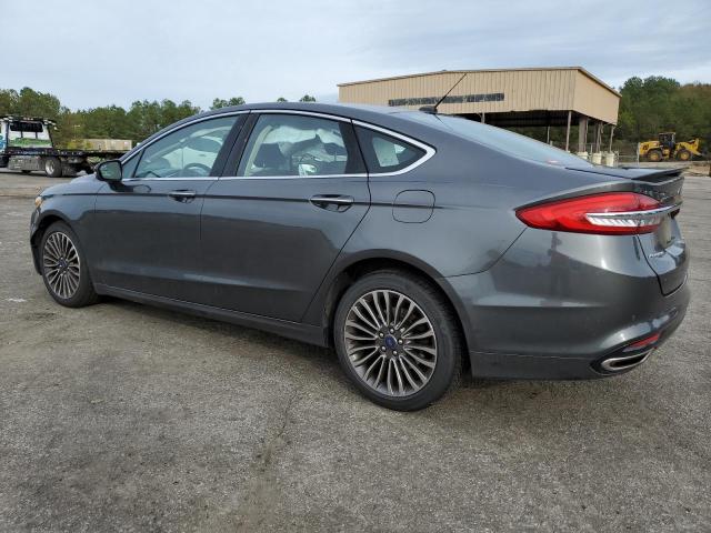 3FA6P0D92JR206281 - 2018 FORD FUSION TITANIUM/PLATINUM GRAY photo 2