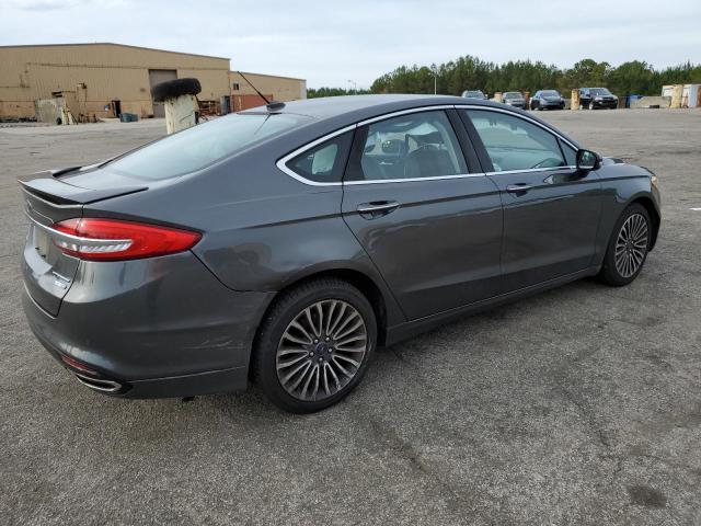 3FA6P0D92JR206281 - 2018 FORD FUSION TITANIUM/PLATINUM GRAY photo 3