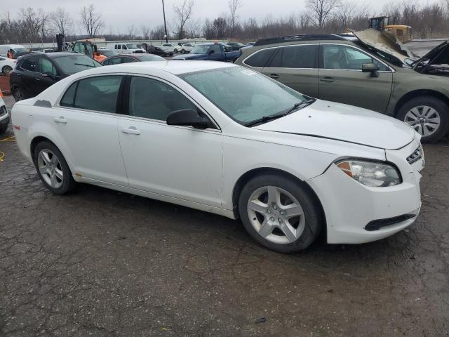 1G1ZB5E11BF251408 - 2011 CHEVROLET MALIBU LS WHITE photo 4