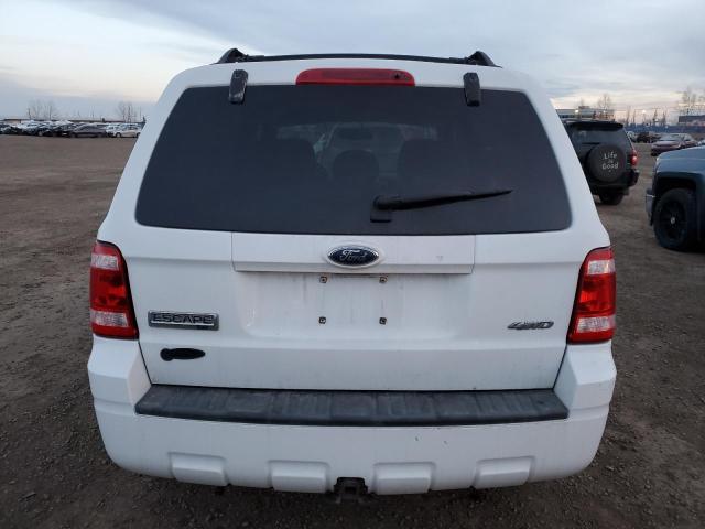 1FMCU93148KC60164 - 2008 FORD ESCAPE XLT WHITE photo 6