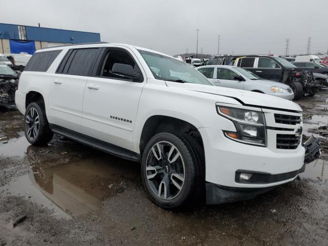 1GNSKJKJ0KR251833 - 2019 CHEVROLET SUBURBAN K1500 PREMIER WHITE photo 4