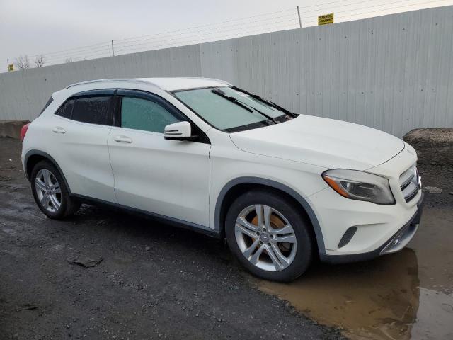 WDCTG4GB5FJ067388 - 2015 MERCEDES-BENZ GLA 250 4MATIC WHITE photo 4